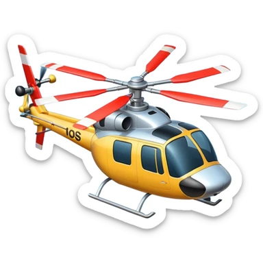 Helicóptero  sticker