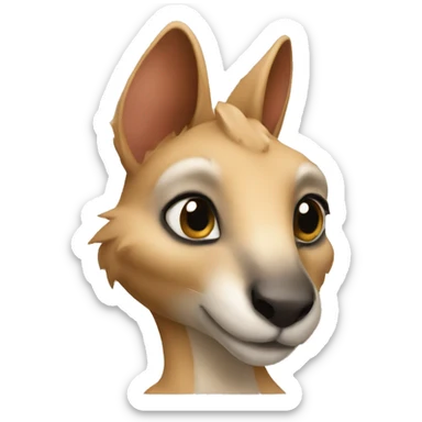 kangourou sticker
