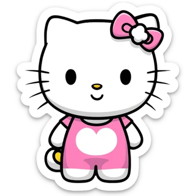 Hello kitty sticker