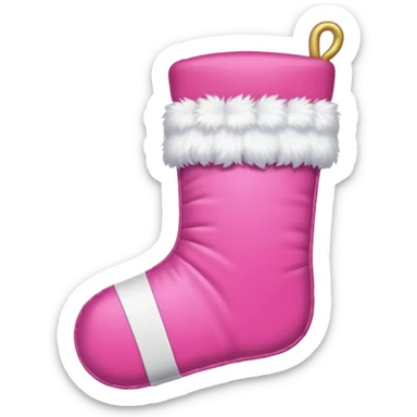 natale rosa sticker