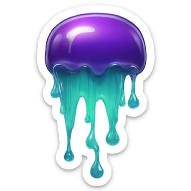 jelly drip sticker