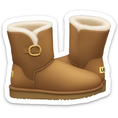 Ugg boots sticker