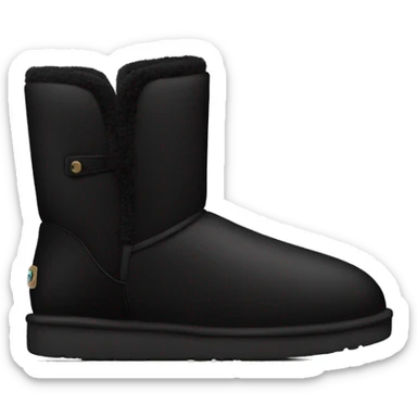 black uggs sticker