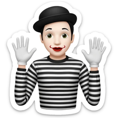 Mime sticker