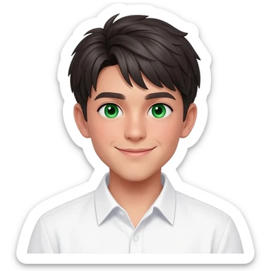Menino bonito sticker