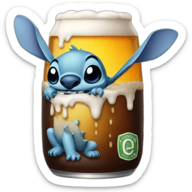 Stich biere sticker