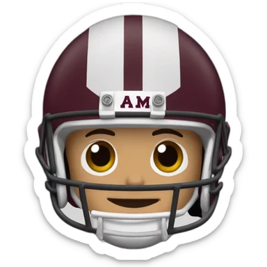 Texas A&M Football sticker