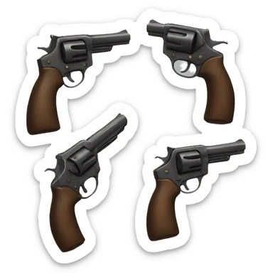 Pistolas  sticker