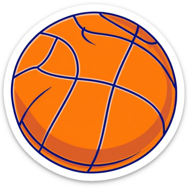 luxurious bronze basketball, warm metallic bronze surface with orange seams sticker