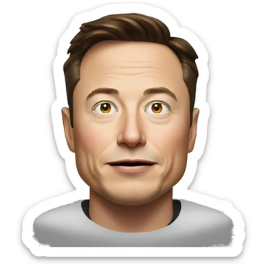 Elon musk sticker