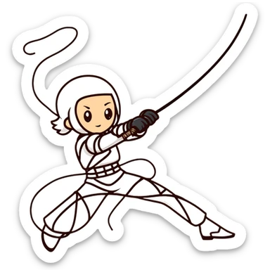 Whip sticker