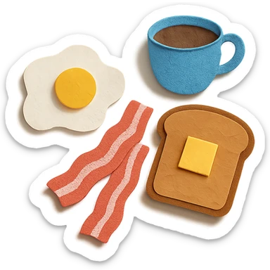 breakfast sticker
