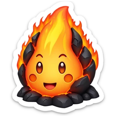 Lava sticker