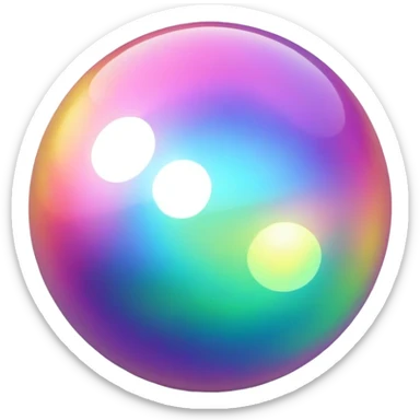 Chaos Orb from Path of Exile 2 sticker