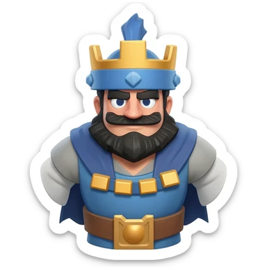 Mega night from clash royal sticker
