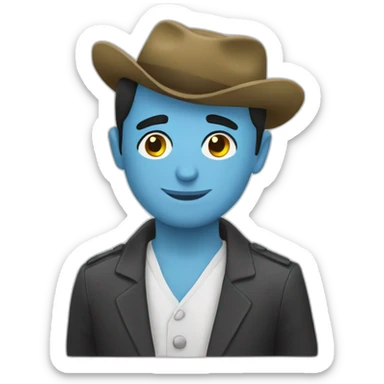 Venezolano tomando jugo sticker