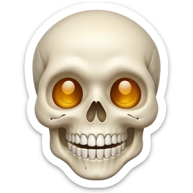 😜+💀 sticker