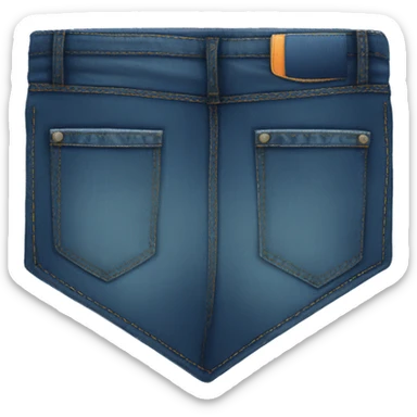 revise jean pocket sticker