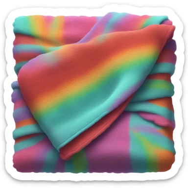 freshly washed blanket sticker