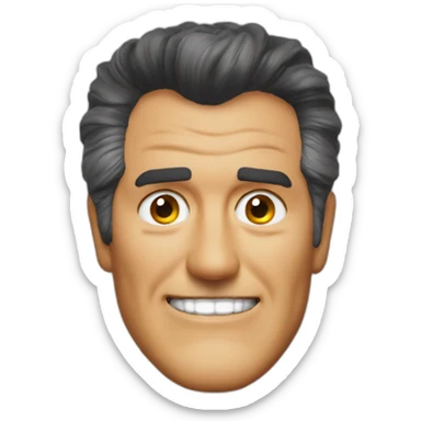 Bruce campbell eye wink sticker