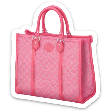 Pink goyard bag sticker