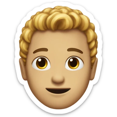 human told Oh my god sticker