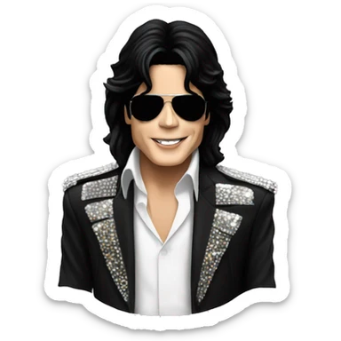 Michael Jackson sticker