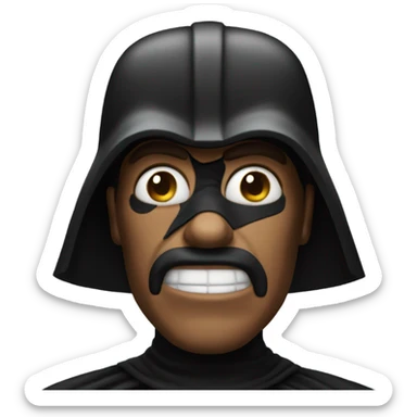 goofy ahh dark vador sticker