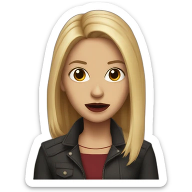 Buffy the vampire slayer sticker