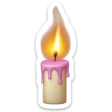 candle sticker