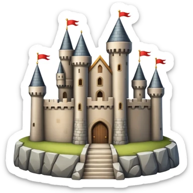 Un castello sticker
