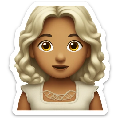 La niña llamada Boo  sticker