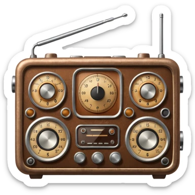 Radio sticker