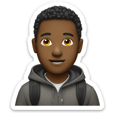 student from 42 school sticker