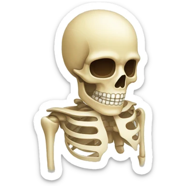 Esqueleto sticker