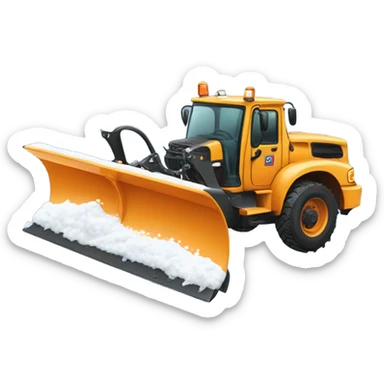snow plow sticker