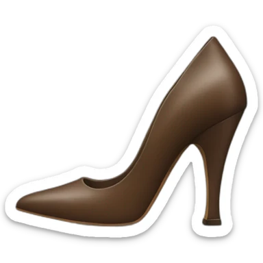 Heels on man sticker