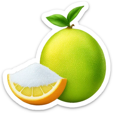 Citric acid sticker
