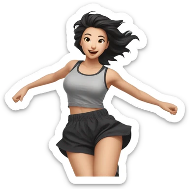 full-body-tsautsasian-shorts-beauty-jumping-shorts-black-skirt-front-views-strong-wind-vgite-knickers-long-vgite-socks sticker