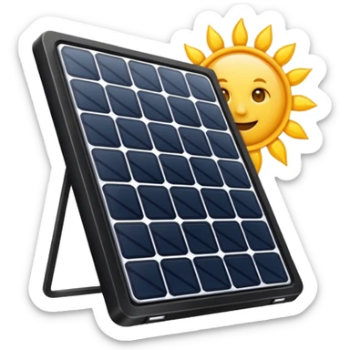 solar panel sticker