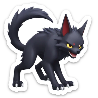 Nargacuga-Torracat-Zoroark full body sticker