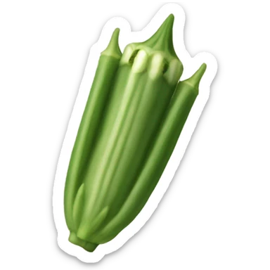 Okra sticker