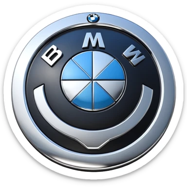 bmw x emblem emoji sticker