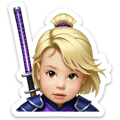 Mystic Samurai sticker