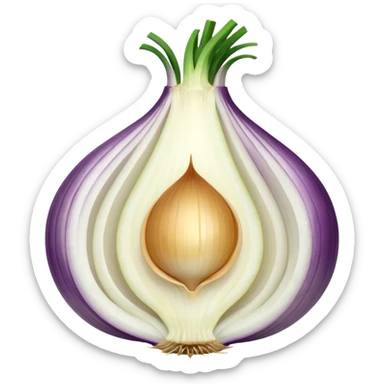 ciopolle affettate a rondelle sticker