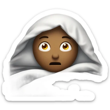 i'm really tired and need to sleep and be cozy in bed but also have a headache sticker