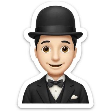 Charlie Chaplin sticker