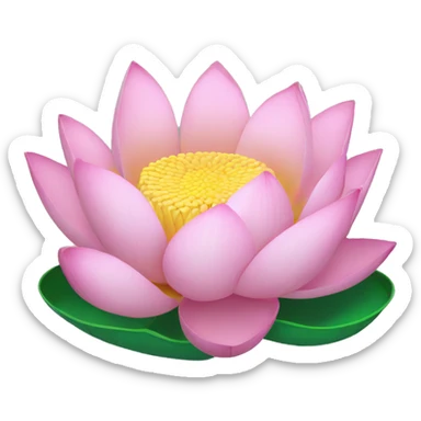 Lotus sticker