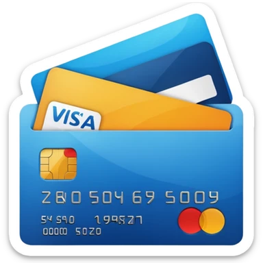 credit card sticker