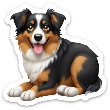 Dog australian shepard sticker
